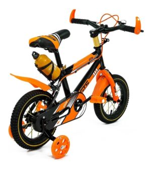 BICICLETA INFANTIL RODADO 12 TIPO MOUNTAIN BIKE VR4 3304 NARANJA - Imagen 3