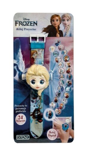 RELOJ DIGITAL DISNEY FROZEN PROYECTOR COD 2538