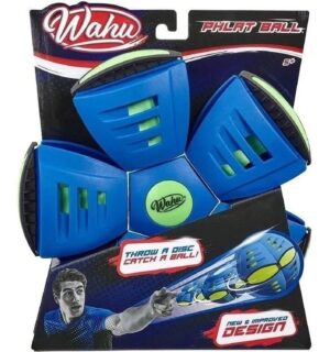 PELOTA DISCO SE TRANSFORMA PHLAT BALL AZUL COD 331614