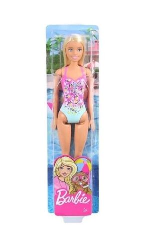 BARBIE MUÑECA BEACH DIA DE PLAYA VIOLETA COD GHH38