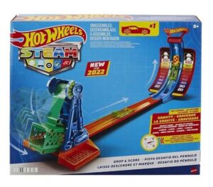 HOT WHEELS STEAM PISTA DESAFIO DE PENDULO COD HDY47