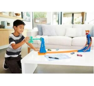 HOT WHEELS STEAM PISTA DESAFIO DE PENDULO COD HDY47 - Imagen 4