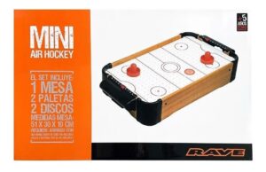 JUEGO DE MESA MINI TEJO AIR HOCKEY  CM COD IK0405 - Imagen 4