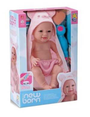 BEBE RECIEN NACIDO HORA DE BAÑO DIVER TOYS COD DIV072