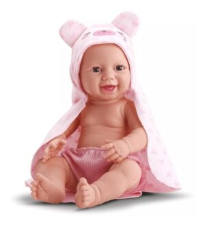 BEBE RECIEN NACIDO HORA DE BAÑO DIVER TOYS COD DIV072 - Imagen 2