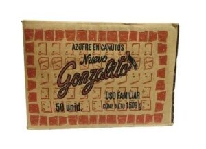 AZUFRE GONZALITO CAJA X 50 EN ASERRIN A GRANEL COD 2593 - Imagen 3