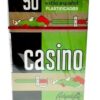 NAIPE CASINO X 50 CARTAS PLASTIFICADAS ORIGINAL COD 1046 - Imagen 2