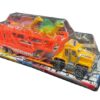 CAMION TRANSPORTADOR DE DINOSAURIOS FRICCION AMAR COD 50245
