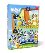 PUZZLE DE BLUEY 2 EN 1 DE 24 Y 36 PIEZAS COD 01193