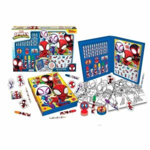 SET VALIJA DE ARTE SPIDEY AMAZING FRIENDS CON STICKERS COD 03286 - Imagen 2