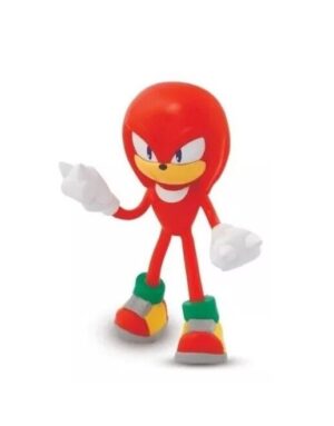 SONIC FIGURA FLEXIBLE MOLDEABLE 11 CM KNUCKLES COD 01219 - Imagen 2