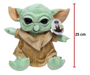 PELUCHE BABY YODA 25 CM STAR WARS MANDALORIAN COD SW001 - Imagen 4