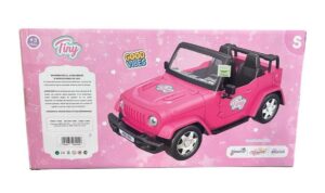 MUÑECA TINY Y SU AUTO JEEP TINY FANTASY FUCSIA COD 53905 - Imagen 4