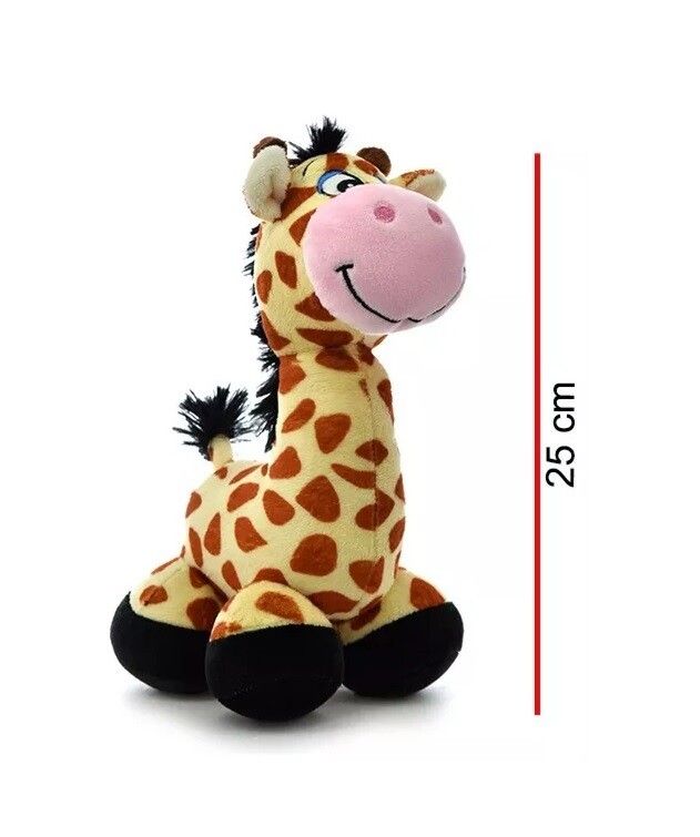 PELUCHE JIRAFA SUPER TIERNA 25 CM PHI HPI TOYS COD 3830 - Imagen 2