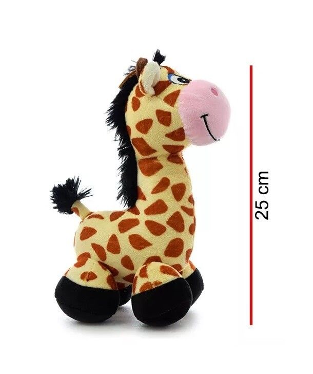 PELUCHE JIRAFA SUPER TIERNA 25 CM PHI HPI TOYS COD 3830 - Imagen 3
