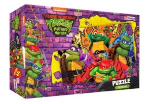 PUZZLE TORTUGAS NINJA ROMPECABEZAS 120 PIEZAS COD 01240