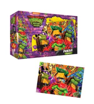 PUZZLE TORTUGAS NINJA ROMPECABEZAS 120 PIEZAS COD 01240 - Imagen 3