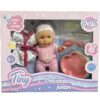 TINY BEBE DELFI HORA DE COMER 22 CM GORRO BLANCO COD 53726