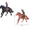 SET LEJANO OESTE COWBOY MUÑECOS Y CABALLOS COD FD9707 - Imagen 3