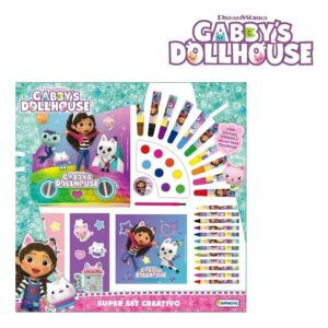 GABBYS DOLLHOUSE SUPER SET CREATIVO CON STICKERS COD 01014 - Imagen 2