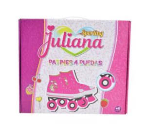 JULIANA PATINES SPORTING ZAPATILLA 4 RUEDAS TALLE 32 COD SIS019