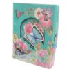 DIARIO INTIMO MARIPOSAS ESTUCHE CON CANDADO VERDE COD 2203 - Imagen 2