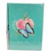 DIARIO INTIMO MARIPOSAS ESTUCHE CON CANDADO VERDE COD 2203 - Imagen 3