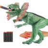 DINOSAURIO MIGHTY MEGASAUR LUZ SONIDO LANZA DARDOS COD 16912 - Imagen 2