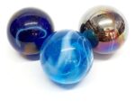 BOLITAS CANICAS BOLON X 3 EN RED COD 0598 VIOLETA