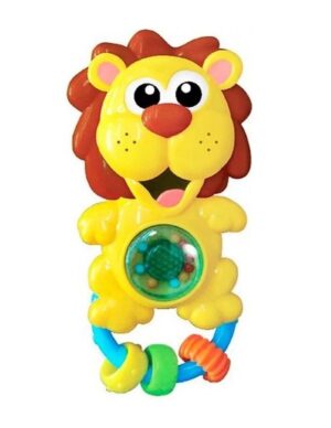 SONAJERO DE ANIMALITOS CON LUZ Y SONIDO POPPI COD 6751 LEON - Imagen 2