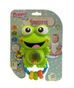 SONAJERO DE ANIMALITOS CON LUZ Y SONIDO POPPI COD 6751 RANA