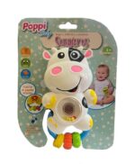 SONAJERO DE ANIMALITOS CON LUZ Y SONIDO POPPI COD 6751 VACA