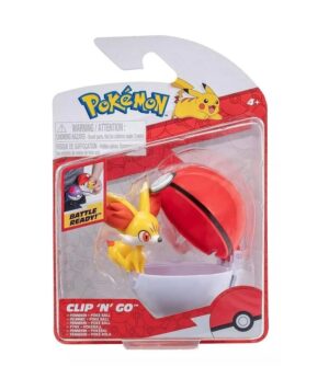 POKEMON POKEBOLA CON FIGURA DE BATALLA FENNEKIN COD 95057