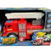 MOTOR RUSH CAMION BOMBERO CON LUZ Y SONIDO COD IK0490