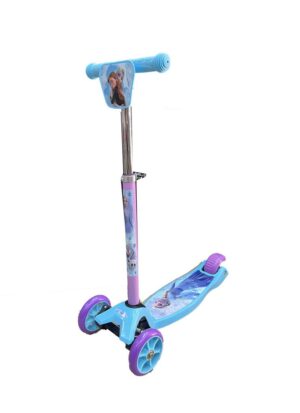MONOPATIN DISNEY FROZEN 4 RUEDAS PLEGABLE COD 12104 CELESTE