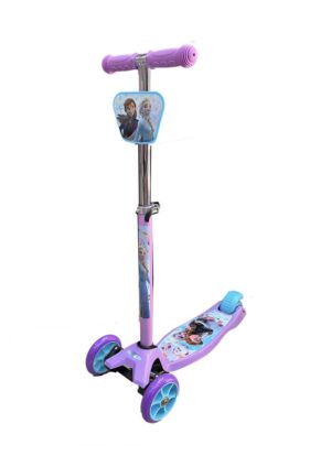 MONOPATIN DISNEY FROZEN 4 RUEDAS PLEGABLE COD 12104 VIOLETA