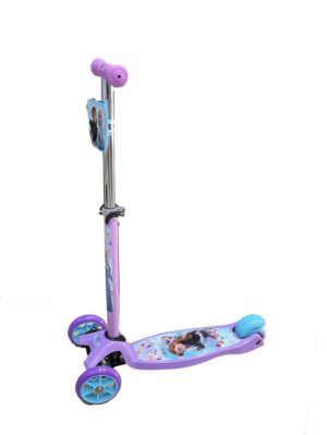MONOPATIN DISNEY FROZEN 4 RUEDAS PLEGABLE COD 12104 VIOLETA - Imagen 2
