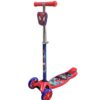 MONOPATIN SPIDERMAN 4 RUEDAS PLEGABLE COD 12019 ROJO