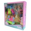 MUÑECA TINY MAMA DIVERSION EN EL PARQUE COD 54456 REM ROSA - Imagen 2