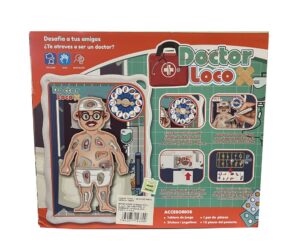 JUEGO DE MESA DOCTOR LOCO DESAFIA A TUS AMIGOS COD 54692 - Imagen 3