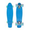 SKATE PATINEA PENNY MINI LONGBOARD CON LUCES COD 3048 CELESTE - Imagen 3