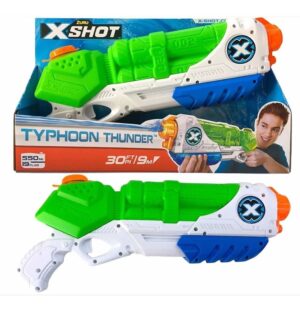 X-SHOT TYPHOON THUNDER PISTOLA DE AGUA 9 METROS COD 01228 - Imagen 4