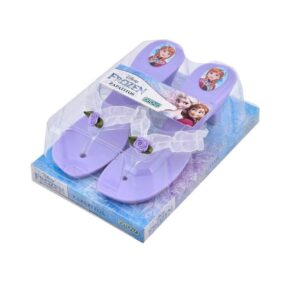 ZAPATITOS CON TACO FROZEN ELSA O ANA DITOYS VR2 2364 FLOR