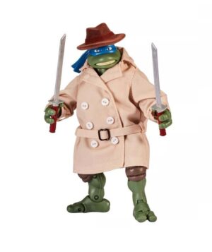 TORTUGAS NINJA FIGURA C/ VARIOS PUNTOS DE ARTICULACION Y ARMAS VR1 81160  LEO DISFRAZADO - Imagen 2