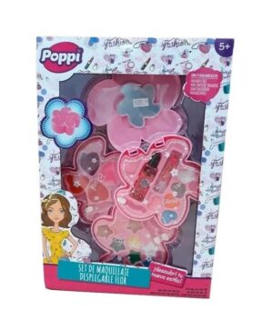 SET FLOR DE BELLEZA MAQUILLAJE PORTABLE POPPI COD S21668
