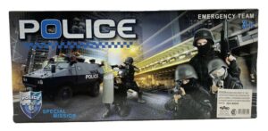SET DE POLICIA FIGURAS ARTICULADAS Y VEHICULOS VR1 99345 PLAYSET 1 - Imagen 2