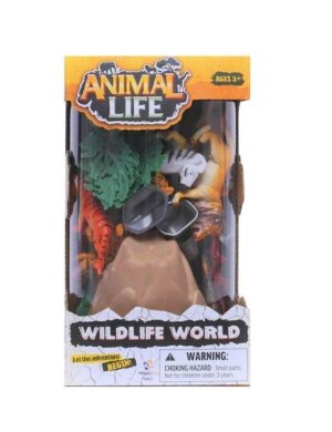 SET ANIMAL LIFE TUBO SURTIDOS X 4 VR2 IK0296 SALVAJES