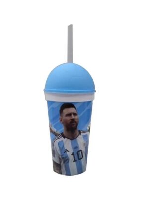 VASO CON SORBETE AFA SELECCION ARGENTINA MESSI 1000 ML COD AF054