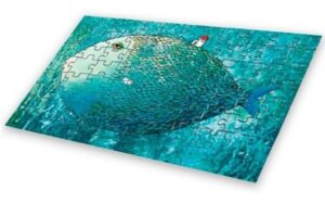 PUZZLE ROMPECABEZAS X 1000 PIEZAS DITOYS VR1 2410 FISH AND HOUSE - Imagen 2