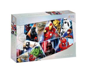 PUZZLE MARVEL 240 PZAS 48X33CM COD DMD00120
